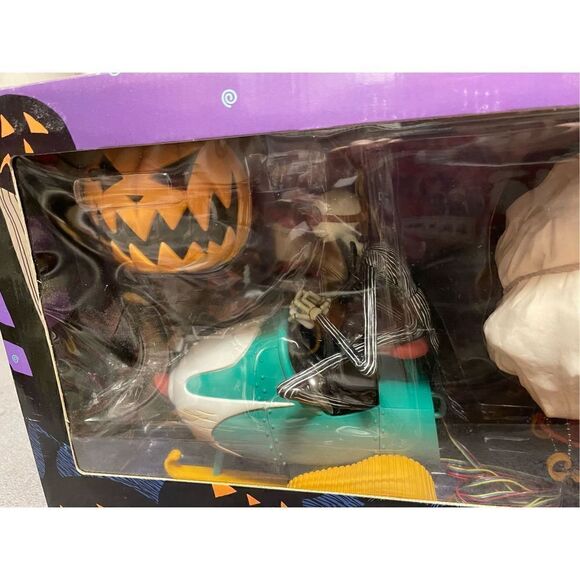 Nightmare Before Christmas Remote Control Jack Snow Mobile Jun Planning N-061 - Picture 2 of 12